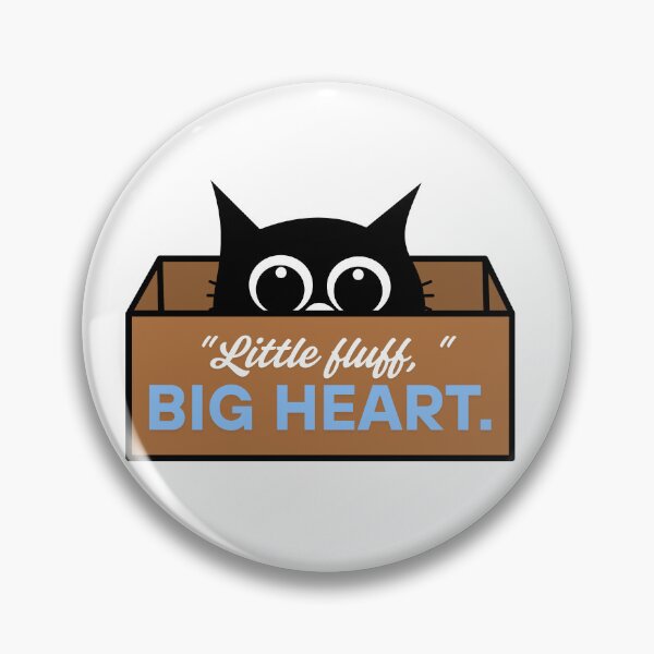 Item preview, little fluff big heart designed and sold by Taloory.