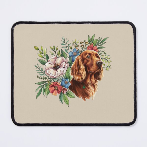 Item preview, Ladrador among blossoms designed and sold by Nature's Palette.