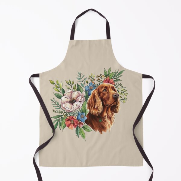 Item preview, Ladrador among blossoms designed and sold by Nature's Palette.