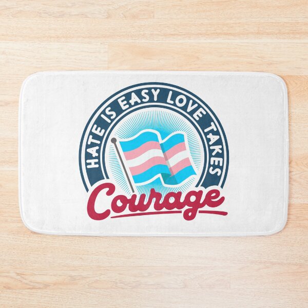 Item preview,  Hate is easy love takes courage (trans) designed and sold by remerasnerdas.