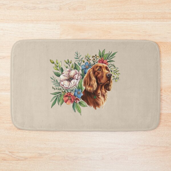 Item preview, Ladrador among blossoms designed and sold by Nature's Palette.