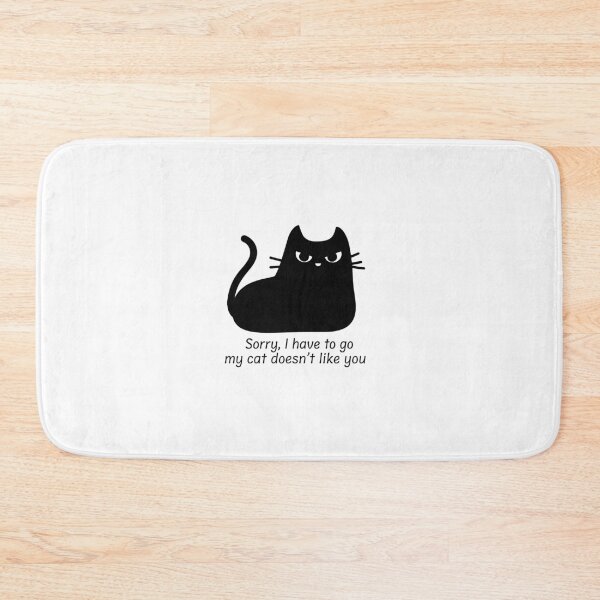 Item preview, my cat don’t like you (just one cat version) designed and sold by Loot Box Designs by LoveToShare.