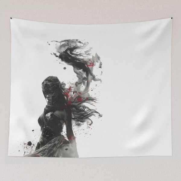 Item preview, Ethereal Guardian: Fantasy Woman Warrior designed and sold by ShadowAndSlate.