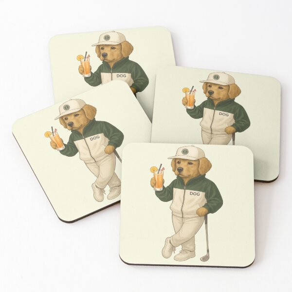 Item preview, Funny Golfing Animals - Dog designed and sold by VISIONARTIST.