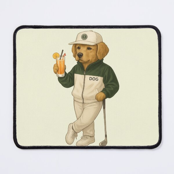 Item preview, Funny Golfing Animals - Dog designed and sold by VISIONARTIST.