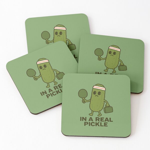 Item preview, In a Real Pickle – Funny Pickleball Player designed and sold by Planthem.