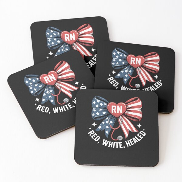 Item preview, Registered Nurse 4th of July Bow RN American Flag Women Men designed and sold by clothesy7.