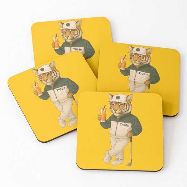 Item preview, Funny Golfing Animals - Tiger designed and sold by VISIONARTIST.