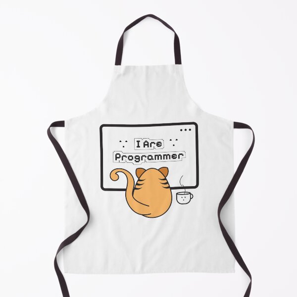 Item preview, I Are Programmer Funny Cat Meme – Cute Coding Coffee Design designed and sold by Balasan.