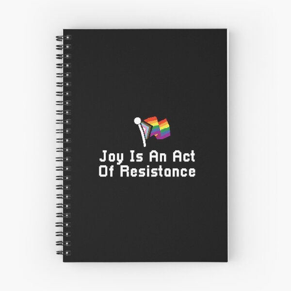 Item preview, Joy is an act of resistance designed and sold by remerasnerdas.