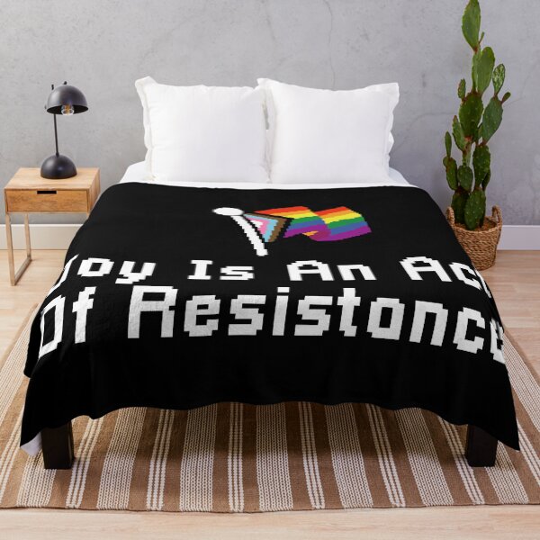 Item preview, Joy is an act of resistance designed and sold by remerasnerdas.