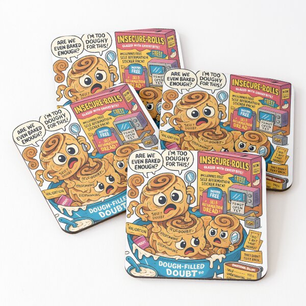 Item preview, Insecure-Rolls – Soft. Sweet. Constantly Spiraling. designed and sold by Snackwear Apparel.