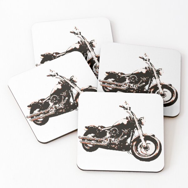 Item preview, Image of a cruiser-style motorbike designed and sold by azkiya'S.