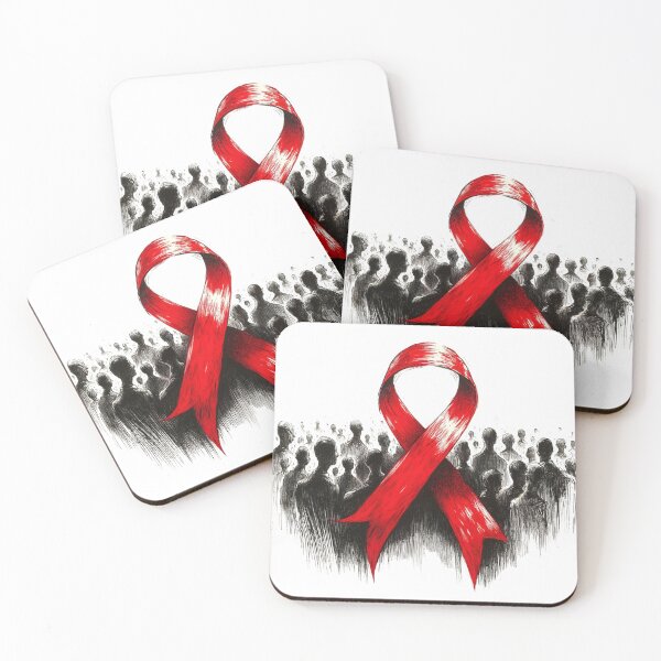 Item preview, Aids Ribbon Lost Souls designed and sold by Feathers and Flair.