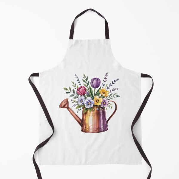 Item preview, flower in watering can designed and sold by jkrphoto.