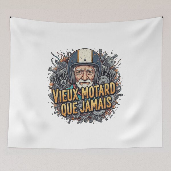 Item preview, Old biker than ever designed and sold by papyvroum17.