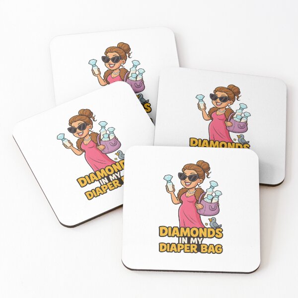 Item preview, Diamonds in my diaper bag designed and sold by Bluntdivas.