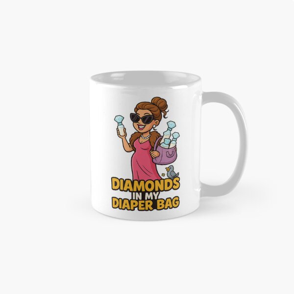 Item preview, Diamonds in my diaper bag designed and sold by Bluntdivas.