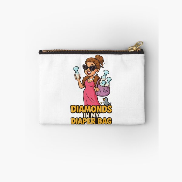 Item preview, Diamonds in my diaper bag designed and sold by Bluntdivas.