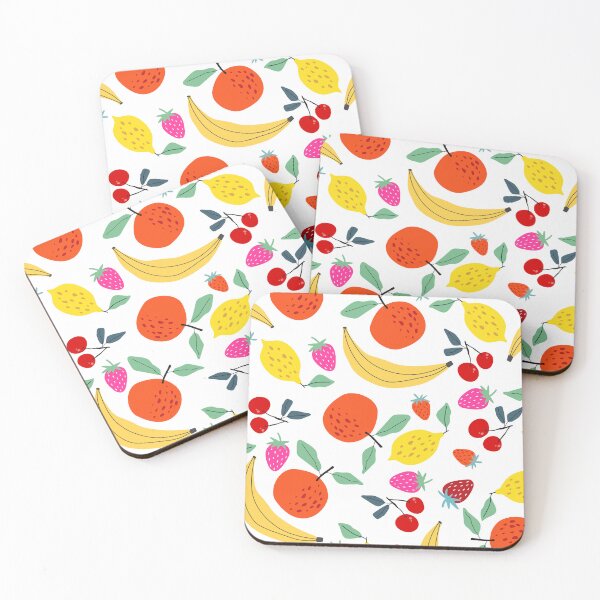 Item preview, Mixed Fruit Pattern – Cute Colorful Summer Fruit Aesthetic Design designed and sold by TropicalTrails.
