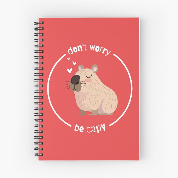 Item preview, Don't worry, be capy designed and sold by BanannaEstudio.