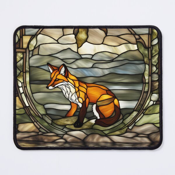 Item preview, Red Fox Stained Glass designed and sold by CalmnessbyChoice.