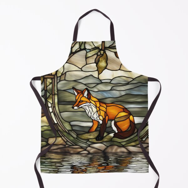 Item preview, Red Fox Stained Glass designed and sold by CalmnessbyChoice.