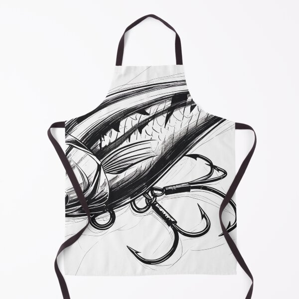Item preview, Darkwater Lure – Grunge Fishing Art designed and sold by CampfireSupplyCo.
