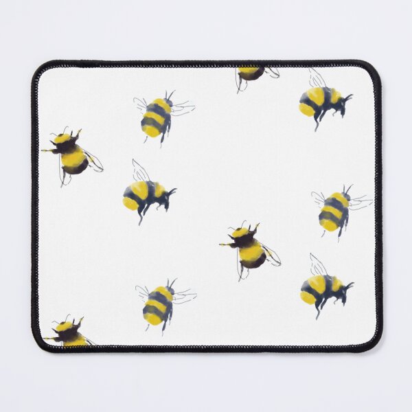 Item preview, Save the bees aquarel painting happy bees designed and sold by Eva-Designs-.