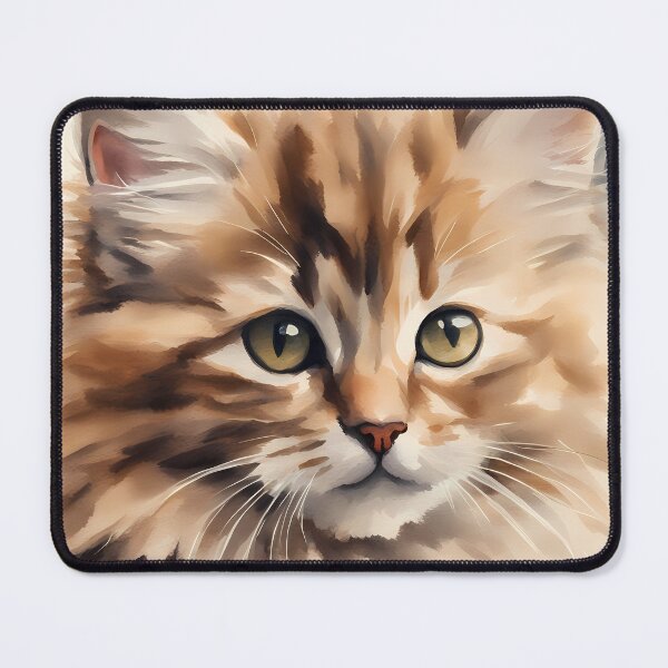 Item preview, Beige Kitten Portrait designed and sold by CalmnessbyChoice.