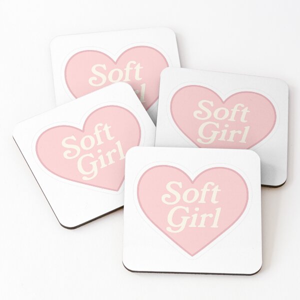 Item preview, Soft Girl Aesthetic Heart Sticker designed and sold by lolabrog.
