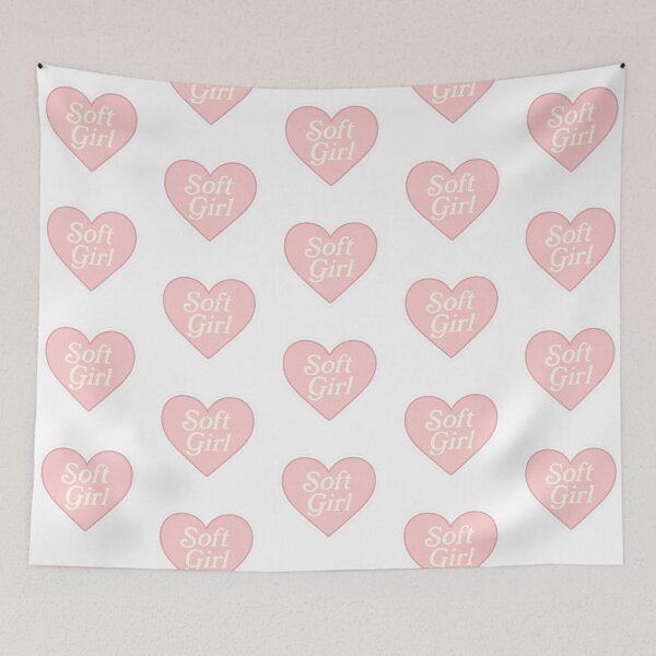 Item preview, Soft Girl Aesthetic Heart Sticker designed and sold by lolabrog.