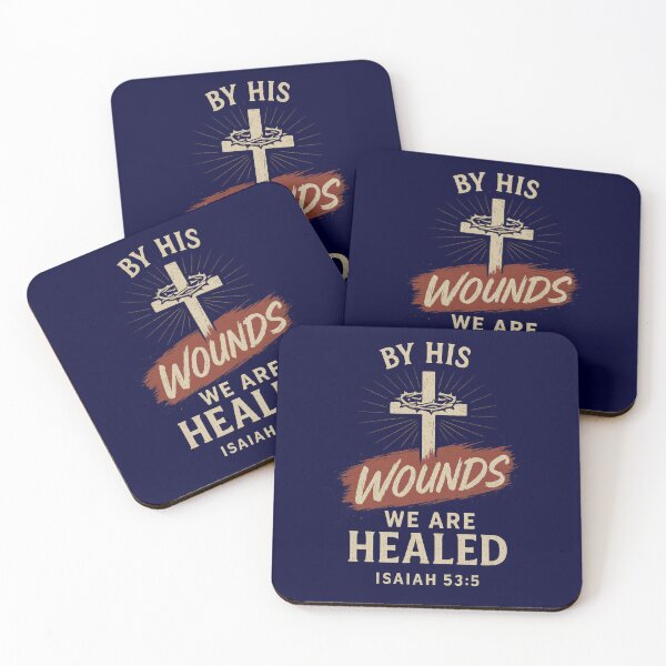 Item preview, Isaiah 53:5 – He Was Pierced Bible Verse designed and sold by SimplySelim.