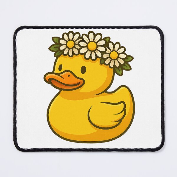 Item preview, Funny Bunny Rubber Duck - Cute Duckling Art designed and sold by Rantrix.