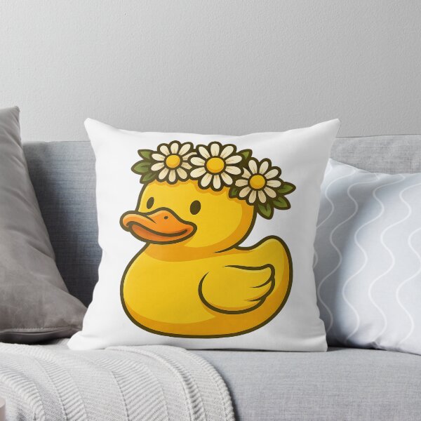 Item preview, Funny Bunny Rubber Duck - Cute  Duckling Art designed and sold by Rantrix.