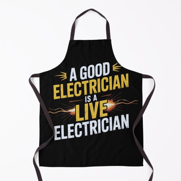 Item preview, A Good Electrician Is a Live Electrician – Funny for Electrician designed and sold by PeteLawliiet.
