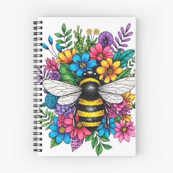 Item preview, Jardín Encantado: Abeja Boho entre Flores y Colores designed and sold by  Ojo de Lilith.