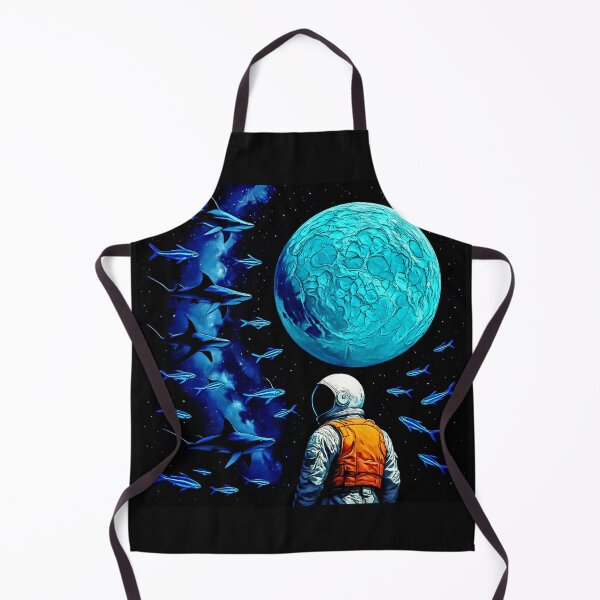 Item preview, Utopic Futuristic Landscapes Turquoise Moon Voyage#1 designed and sold by Helios Be. Lavsh.