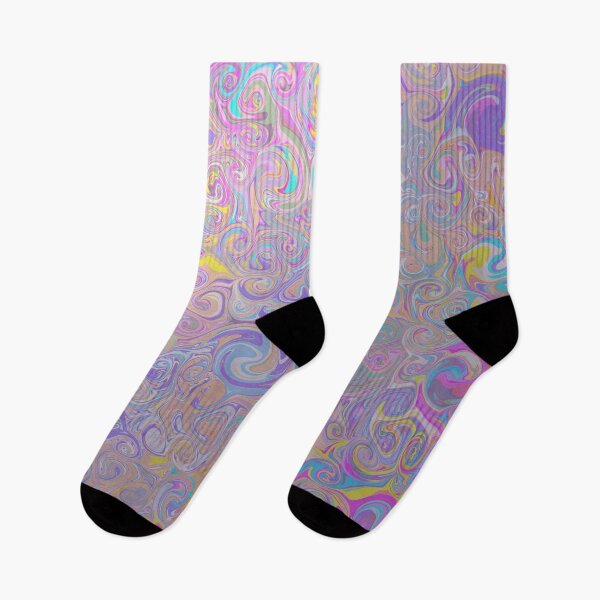 Artikelvorschau, Candy Chrome Vortex – Holografisches Pastell-Wirbel-Ästhetikmuster entworfen und verkauft von ArtfulEscapes25.