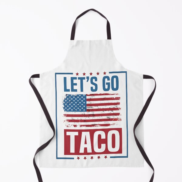 Item preview, Let's Go Taco Funny Taco Man Political Humor Patriotic American Flag Taco Food Lover designed and sold by HalloweenGift.
