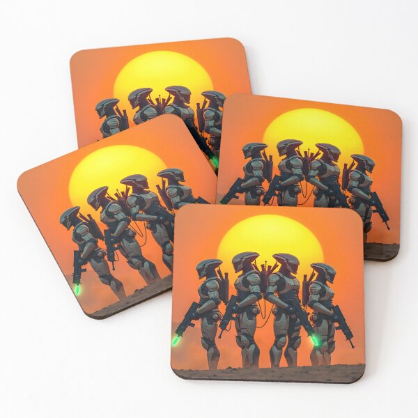 Item preview, Crimson Dusk: Sentinel Unit designed and sold by AlienInkvasion.
