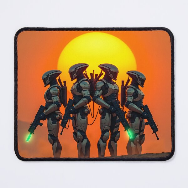 Item preview, Crimson Dusk: Sentinel Unit designed and sold by AlienInkvasion.