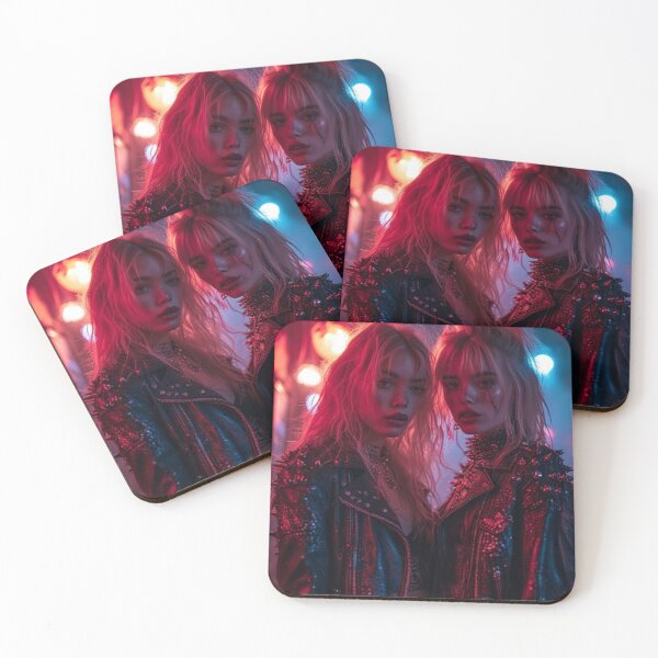 Item preview, Rock Girls In the Evening designed and sold by TheDarkWardrobe.