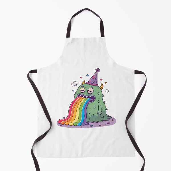 Item preview, Barfday Blob – Rainbow-Vomiting Party Monster Type1 designed and sold by misteranimal.