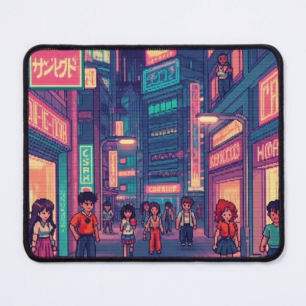Item preview, 8-Bit Metropolis designed and sold by WeebWorkz.