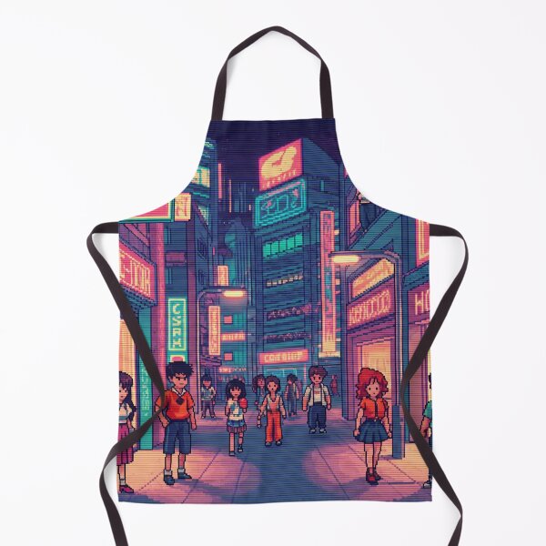 Item preview, 8-Bit Metropolis designed and sold by WeebWorkz.