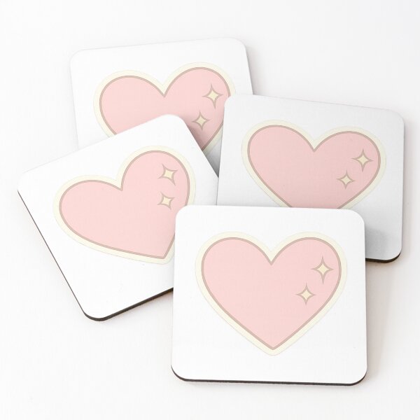 Item preview, Pink Heart with Sparkles Sticker designed and sold by lolabrog.