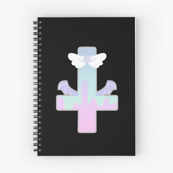 Item preview, [v2] upside down pastel goth eye cross w/ wings designed and sold by cottonlacey.