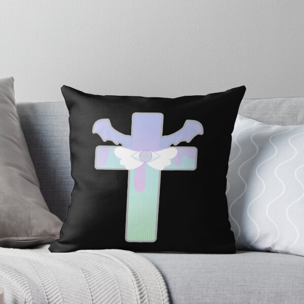 Item preview, [v2] pastel goth eye cross w/ wings designed and sold by cottonlacey.