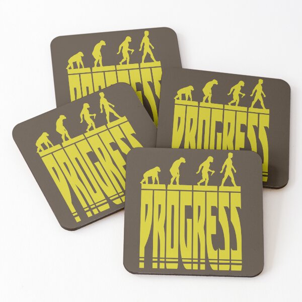 Item preview, Progress in Bright Yellow Evolution designed and sold by Yelocard.
